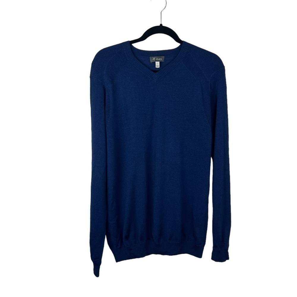 Ibex Sweater Lightweight V-Neck Merino Wool